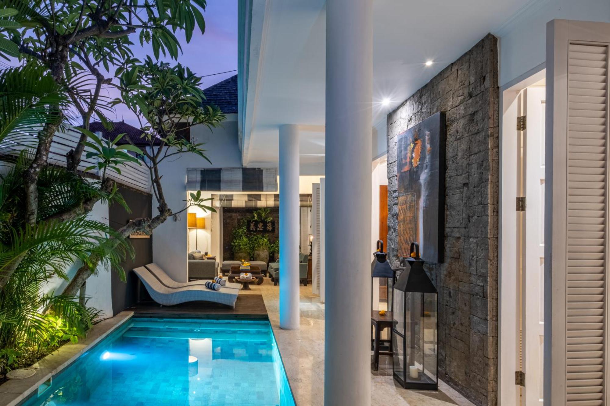 Mosan House - Unique Art-Filled Gem In Perfect Location A Short Walk From The Beach Or Seminyak Square Including Ac Office For Remote Working Eksteriør billede