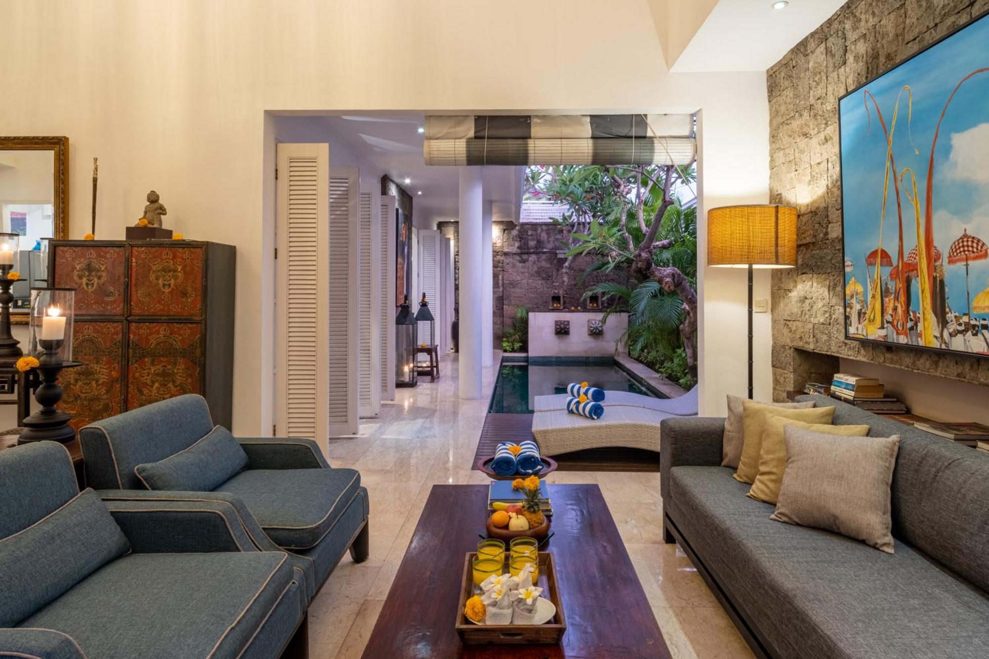 Mosan House - Unique Art-Filled Gem In Perfect Location A Short Walk From The Beach Or Seminyak Square Including Ac Office For Remote Working Eksteriør billede