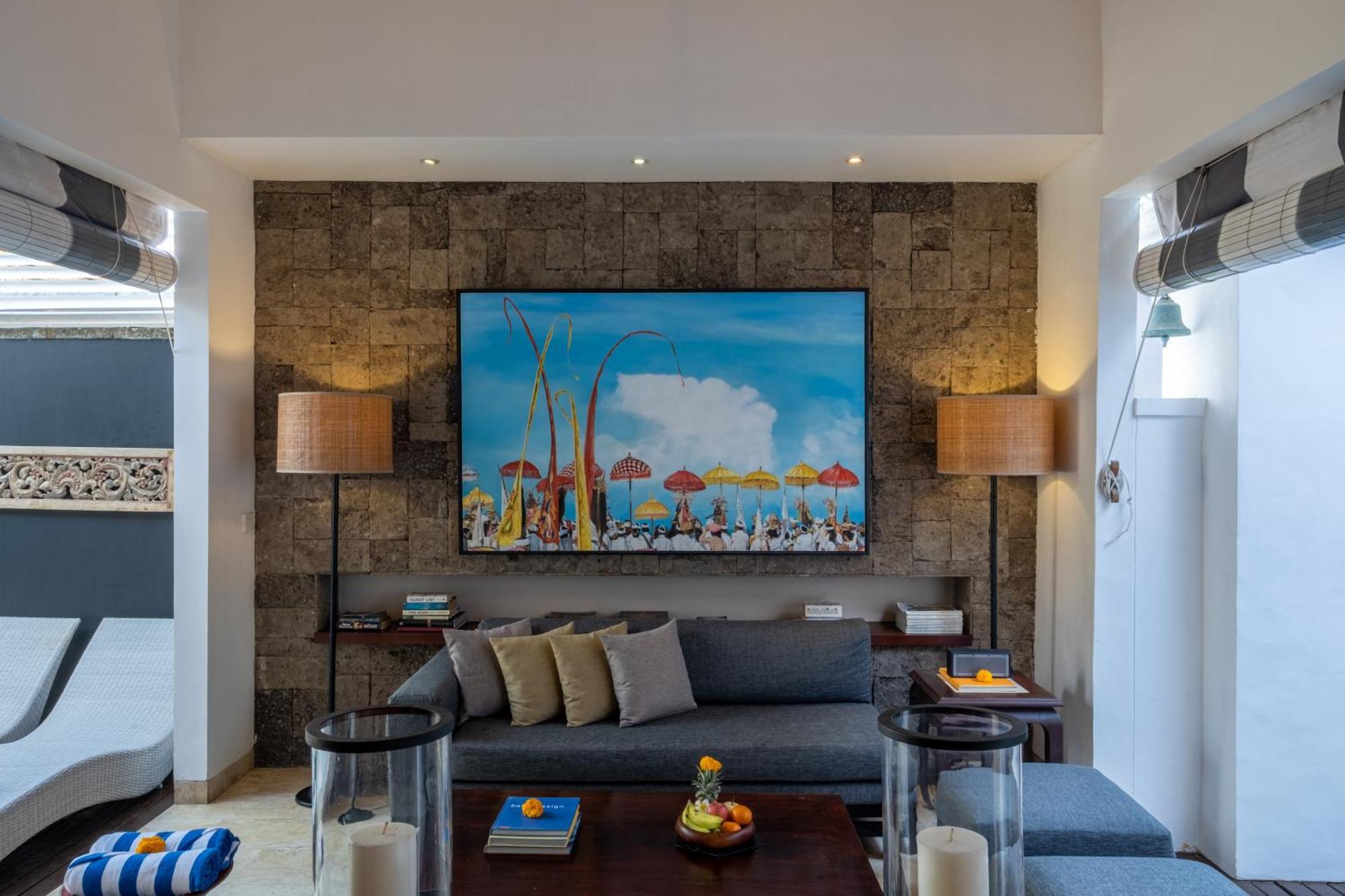 Mosan House - Unique Art-Filled Gem In Perfect Location A Short Walk From The Beach Or Seminyak Square Including Ac Office For Remote Working Eksteriør billede